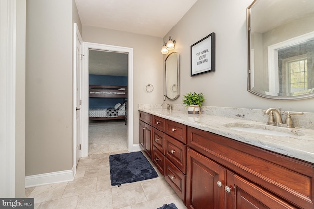 890 Hobart Rd, Hanover, PA 17331 - ensuite bathroom with double vanity and baseboards