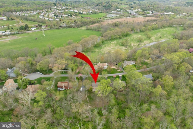 aerial view