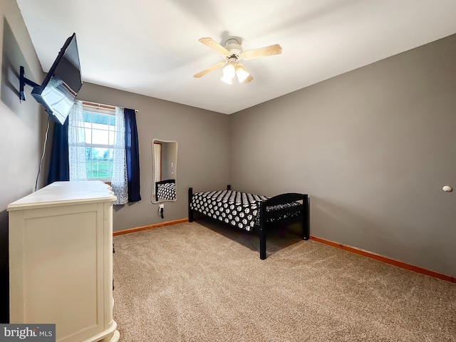 353 Kerrsville Rd, Carlisle, PA 17015 - carpeted bedroom with baseboards and a ceiling fan