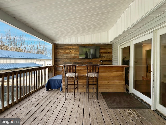 353 Kerrsville Rd, Carlisle, PA 17015 - deck featuring outdoor dry bar