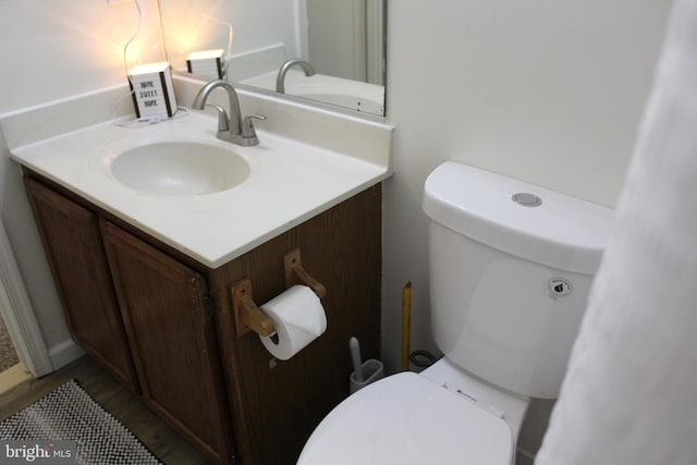 1105 Castle Harbour Way Unit 2B, Glen Burnie, MD 21060 - half bath featuring toilet and vanity