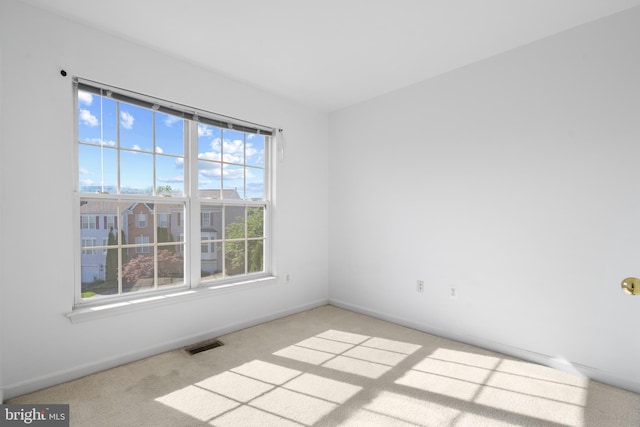 2420 Huntwood Ct, Frederick, MD 21702 - carpeted spare room featuring baseboards and visible vents