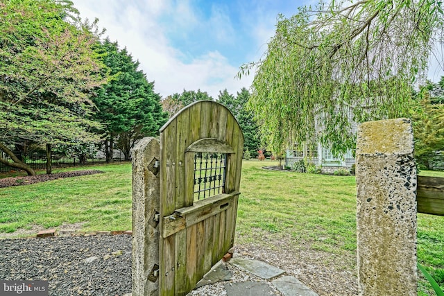 view of yard