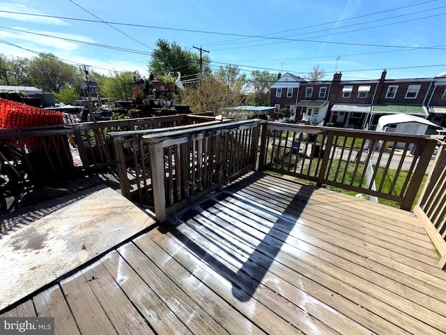 7437 Berkshire Rd, Baltimore, MD 21224 - view of deck