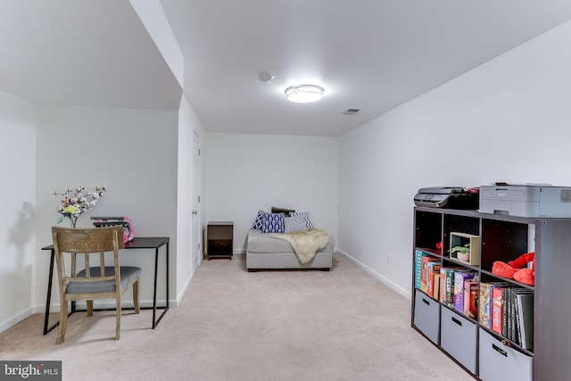 4011 Hummer Rd, Annandale, VA 22003 - living area with carpet flooring and baseboards