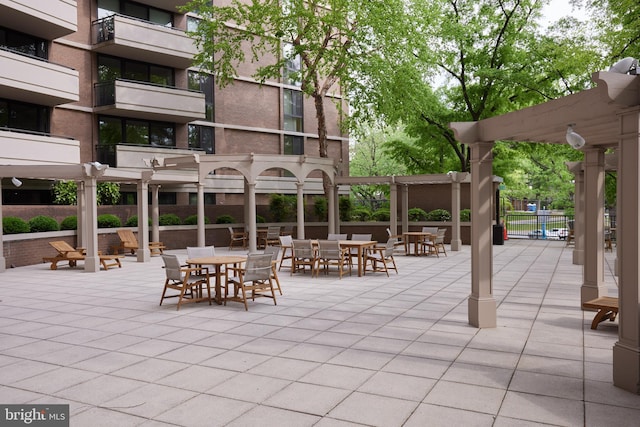 view of patio / terrace with outdoor dining space