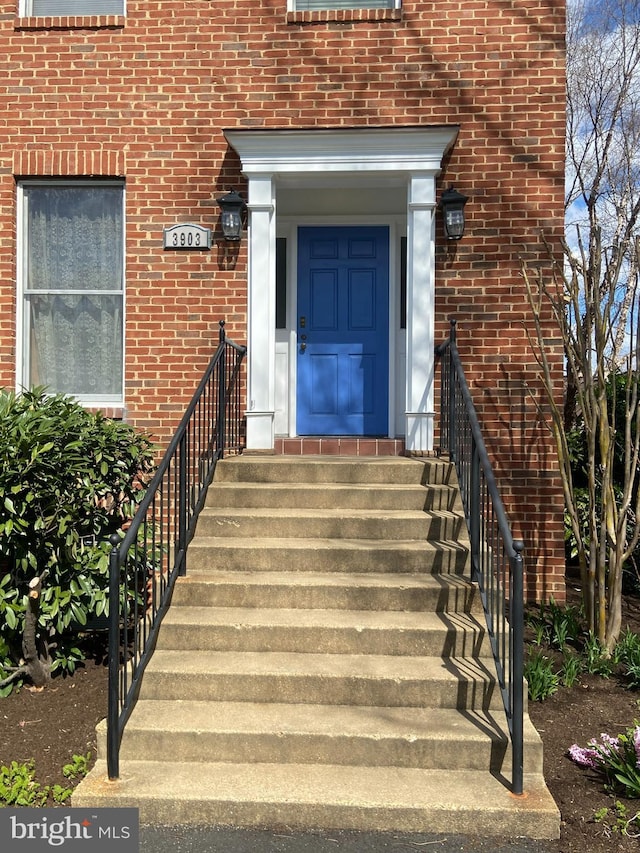 3903 8th St S, Arlington, VA 22204 - view of exterior entry with brick siding