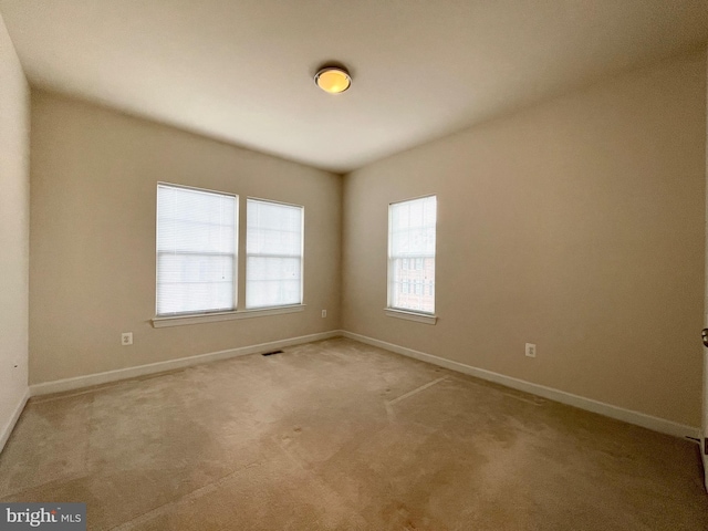 3648 Holborn Pl Unit 3648, Frederick, MD 21704 - empty room featuring a healthy amount of sunlight, baseboards, and light carpet