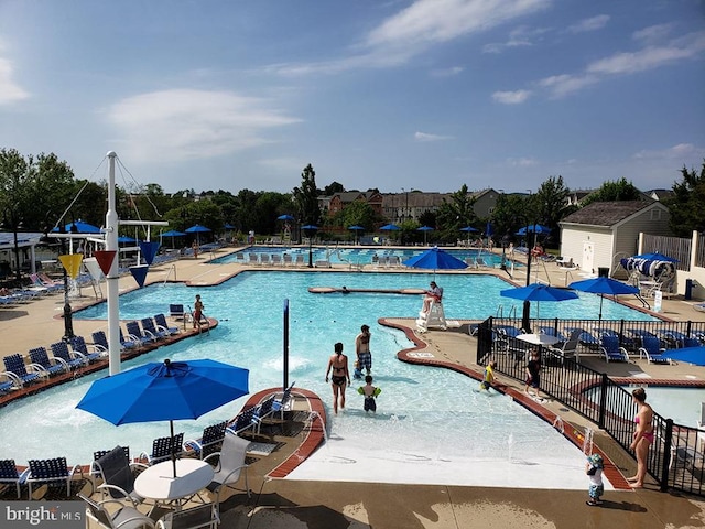 3648 Holborn Pl Unit 3648, Frederick, MD 21704 - pool with fence and a patio area