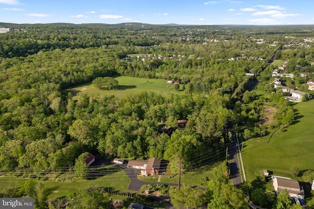 711 Clymer Ave, Sellersville, PA 18960 - aerial view of a forest