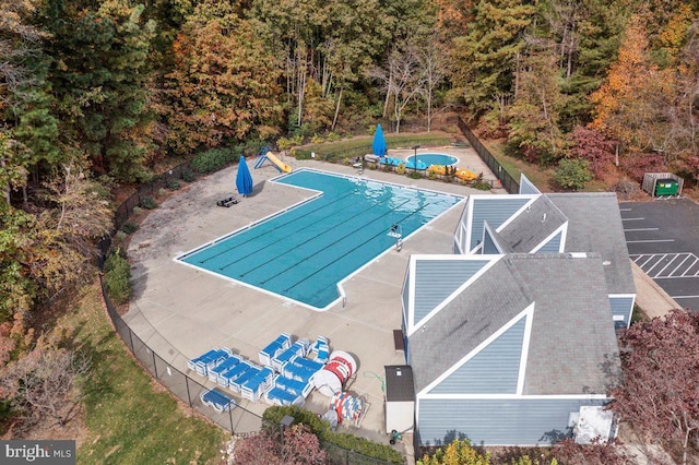 aerial view