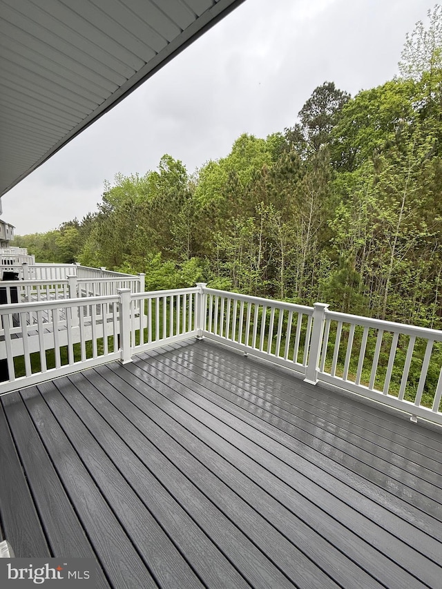 506 Red Bill Ln, Cambridge, MD 21613 - deck with a view of trees