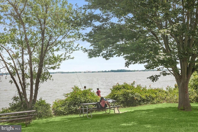 property view of water