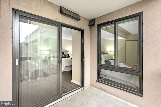 803 N Howard St Unit 435, Alexandria, VA 22304 - property entrance featuring stucco siding