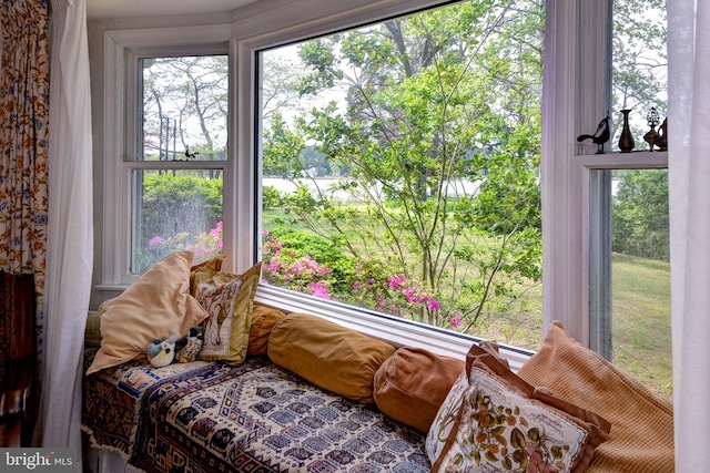 view of sitting room