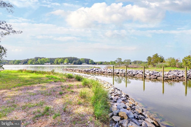 property view of water