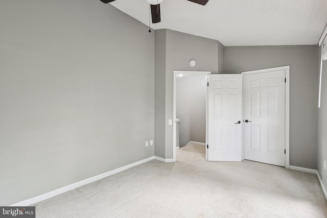 3723 Hampton Ct, Alexandria, VA 22306 - unfurnished bedroom with light carpet and ceiling fan