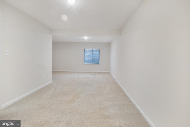 15916 Aerial View Rd, Woodbridge, VA 22193 - unfurnished room with light colored carpet, baseboards, and recessed lighting