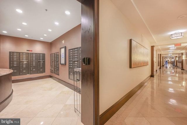 12500 Park Potomac Ave Unit 905South, Potomac, MD 20854 - view of community featuring mail area and recessed lighting