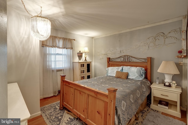2066 Old York Rd, Burlington, NJ 08016 - bedroom featuring wood finished floors and crown molding