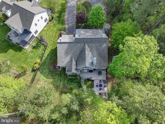 drone / aerial view