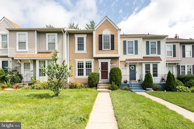 19320 Liberty Heights Ln, Germantown, MD 20874 - view of property with a front yard