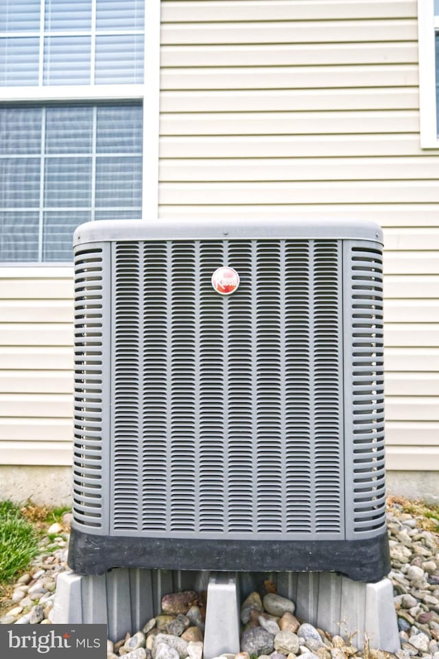 exterior details featuring central air condition unit