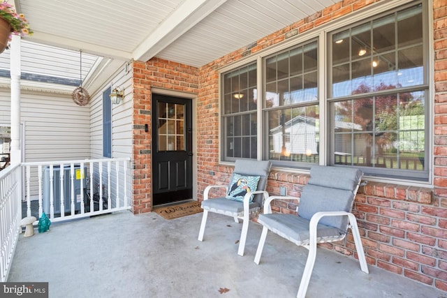 1008 N Ridge Rd, Perkasie, PA 18944 - view of patio / terrace with covered porch
