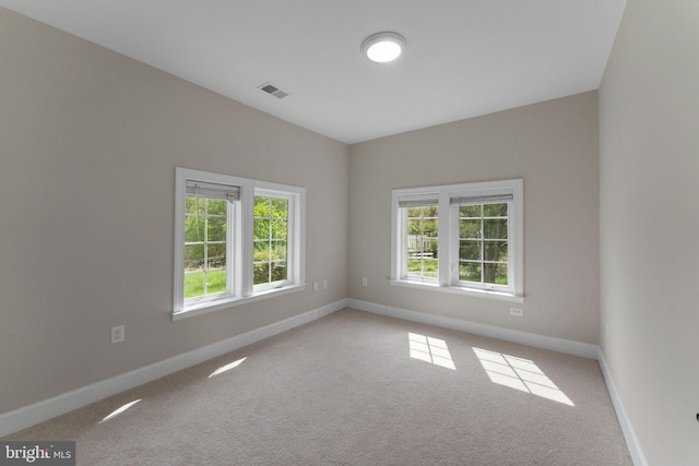 12304 Popes Head Rd, Fairfax, VA 22030 - carpeted empty room with baseboards and visible vents