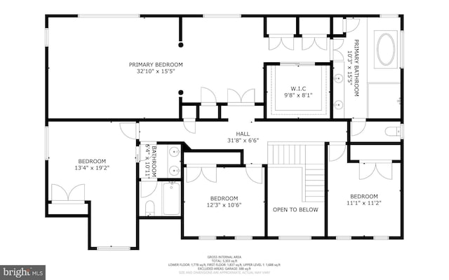 19009 Old Baltimore Rd, Brookeville, MD 20833 - plan