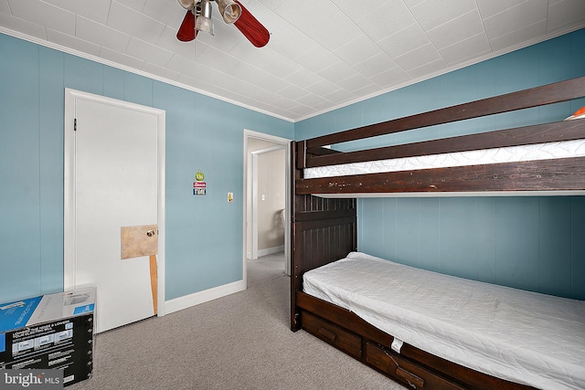 12506 Assawoman Dr, Ocean City, MD 21842 - bedroom with carpet and crown molding