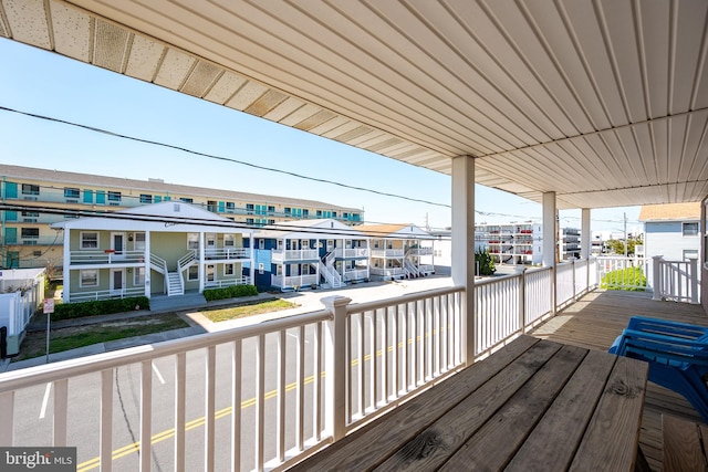 12506 Assawoman Dr, Ocean City, MD 21842 - balcony featuring a residential view