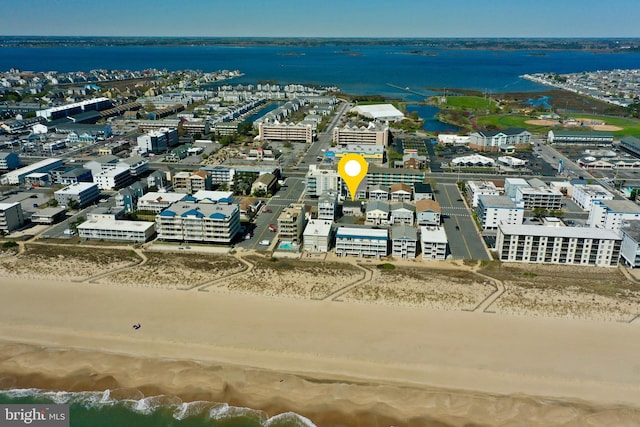 12506 Assawoman Dr, Ocean City, MD 21842 - aerial view featuring a water view