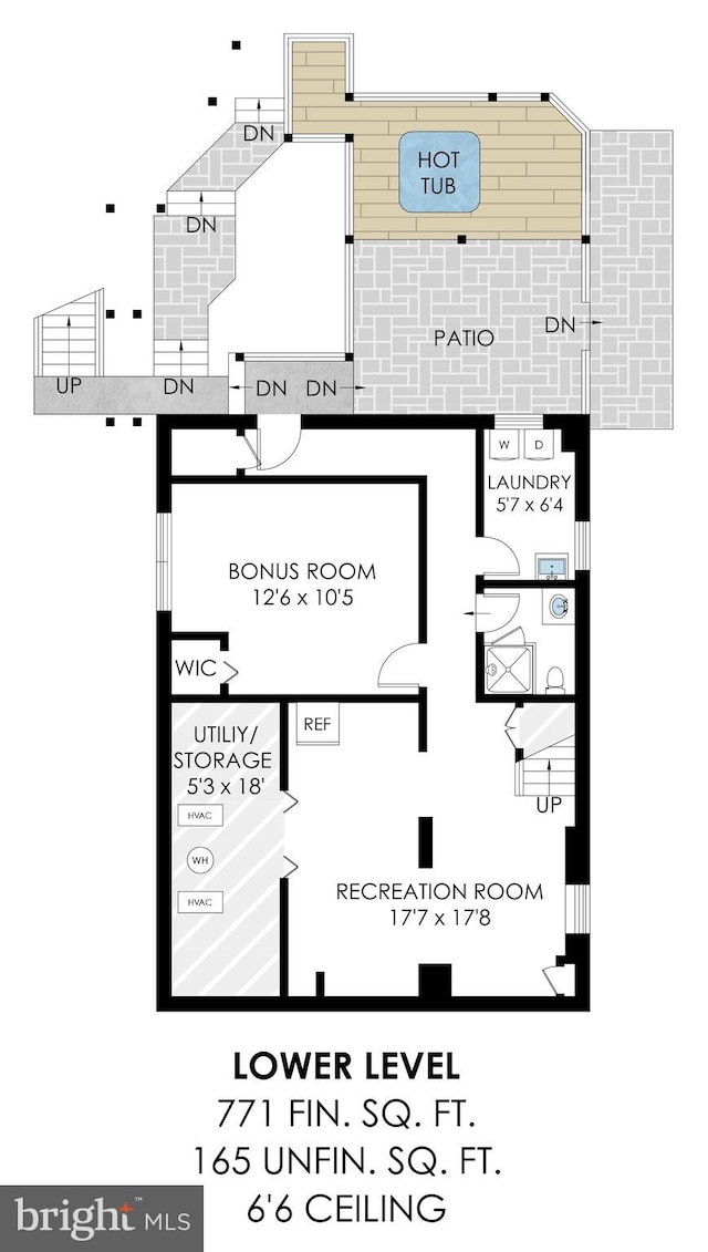 6218 30th St NW, Washington, DC 20015 - floor plan / room layout