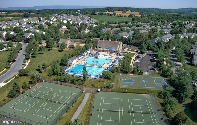aerial view