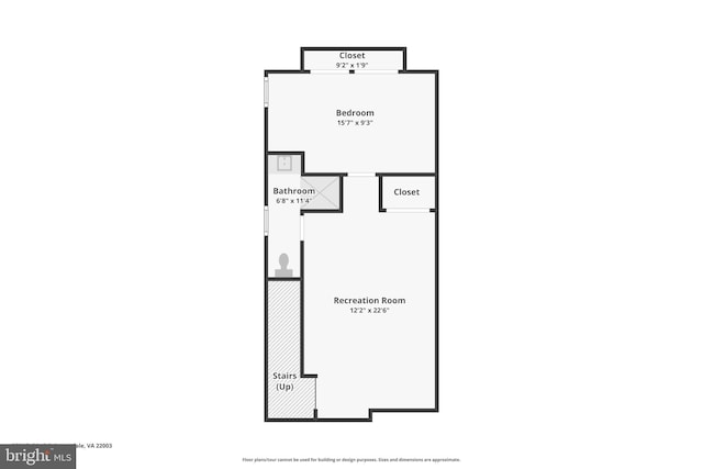8604 Tobin Rd, Annandale, VA 22003 - home floor plan