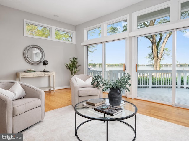 504 Moorings Cir, Arnold, MD 21012 - interior space featuring a water view