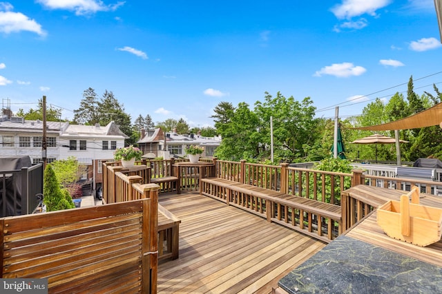 view of deck