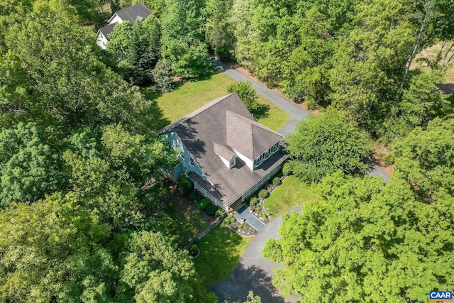 aerial view