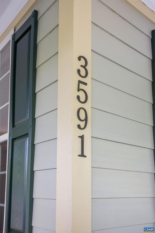 view of details