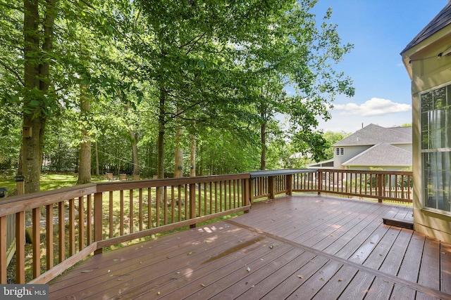 7883 Leroux Ln, Manassas, VA 20112 - view of wooden deck