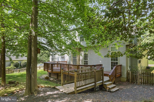 7883 Leroux Ln, Manassas, VA 20112 - view of wooden terrace