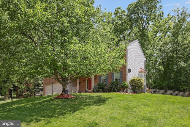 7883 Leroux Ln, Manassas, VA 20112 - view of property hidden behind natural elements featuring brick siding