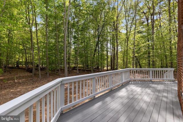 view of deck