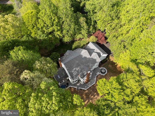 drone / aerial view