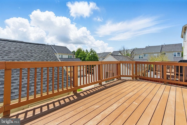 13014 Prairie Knoll Ct, Germantown, MD 20874 - deck featuring a residential view
