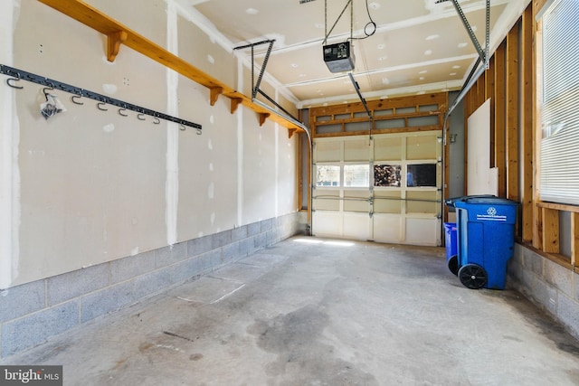 13014 Prairie Knoll Ct, Germantown, MD 20874 - garage featuring a garage door opener