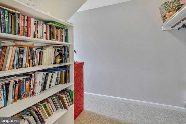 2840 Dunleigh Dr, Dunkirk, MD 20754 - living area with carpet flooring and baseboards