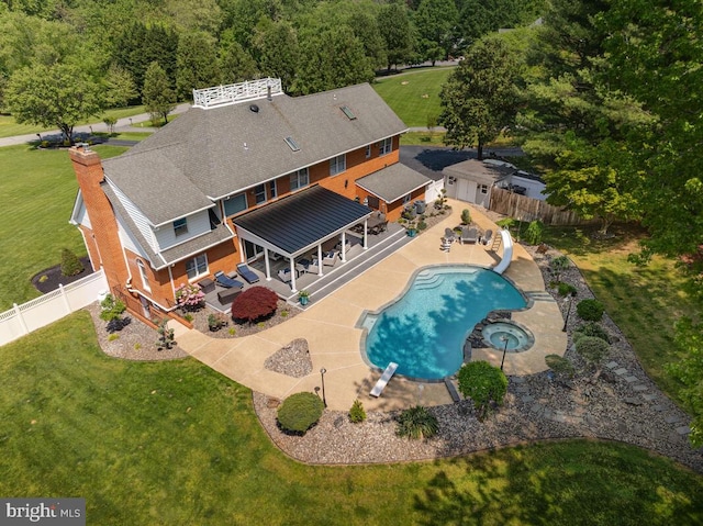 2840 Dunleigh Dr, Dunkirk, MD 20754 - aerial view