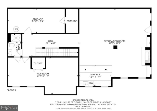 2840 Dunleigh Dr, Dunkirk, MD 20754 - view of layout